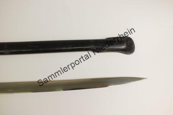 Wehrmacht Heer (WH) Säbel für Offiziere, Einführungsjahr 1935, unmarkiertes Modell Nr.3 des Herstellers "Carl Julius Krebs Solingen" . – Bild 6