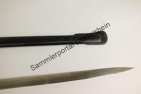 Wehrmacht Heer (WH) Säbel für Offiziere, Einführungsjahr 1935, unmarkiertes Modell Nr.3 des Herstellers "Carl Julius Krebs Solingen" . – Bild 9
